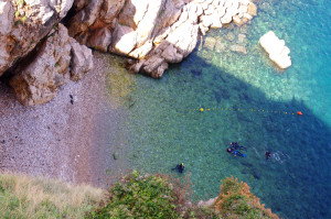 Hausriff-Tauchplatz Secret Beach