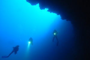 Tauchgang am Blue Hole